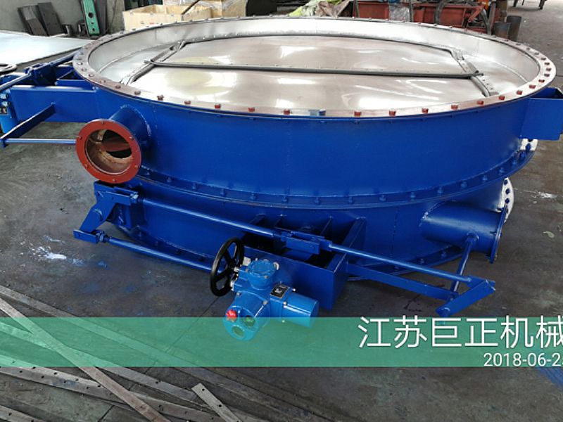 圓形擋板門（直徑280cm）制作完工了，待包裝入庫